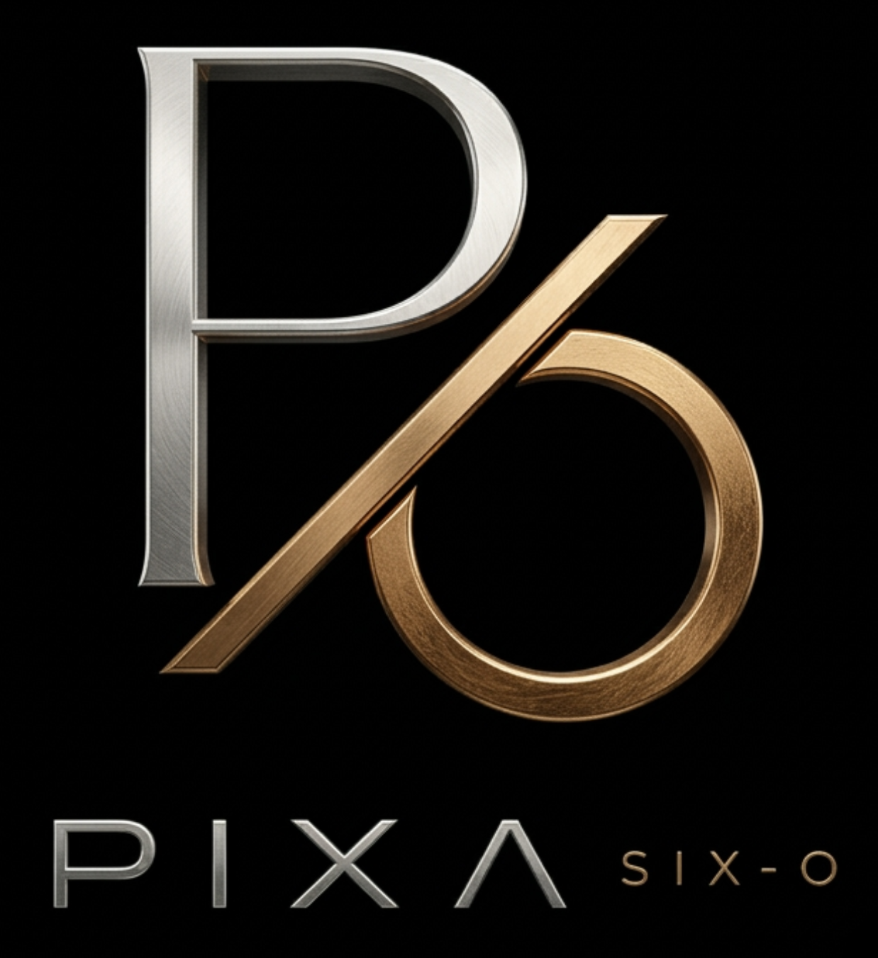 Pixa Six-O Logo and Brand Name