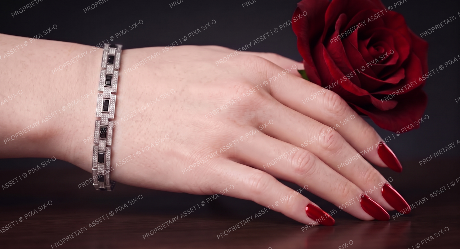 The Monolith Grid Pavé Beauty Render 1