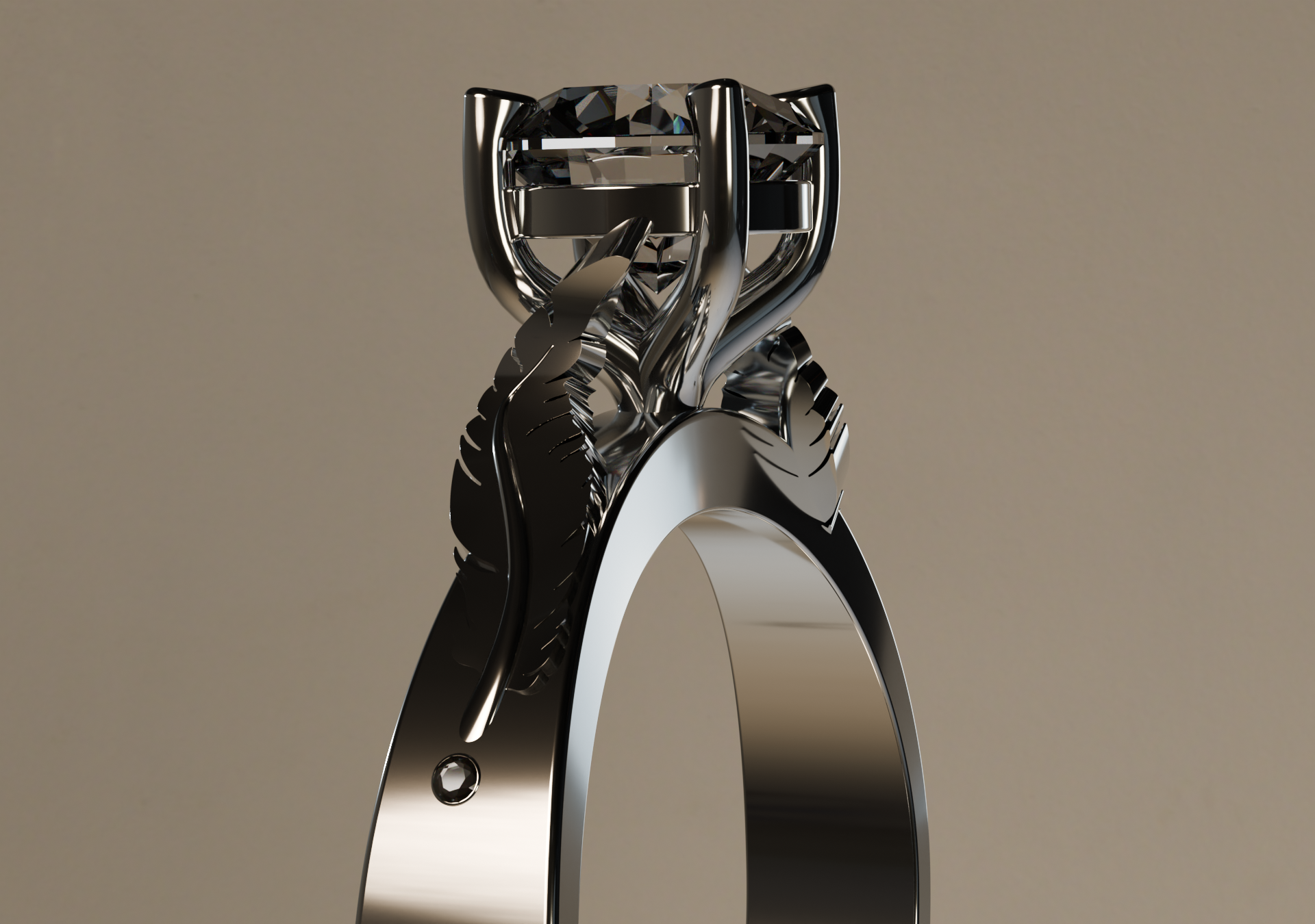 Solitaire Micro-Pave Master